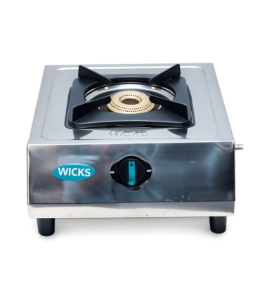 Wicks 1 Burner Stainless Steel Gas Cooker